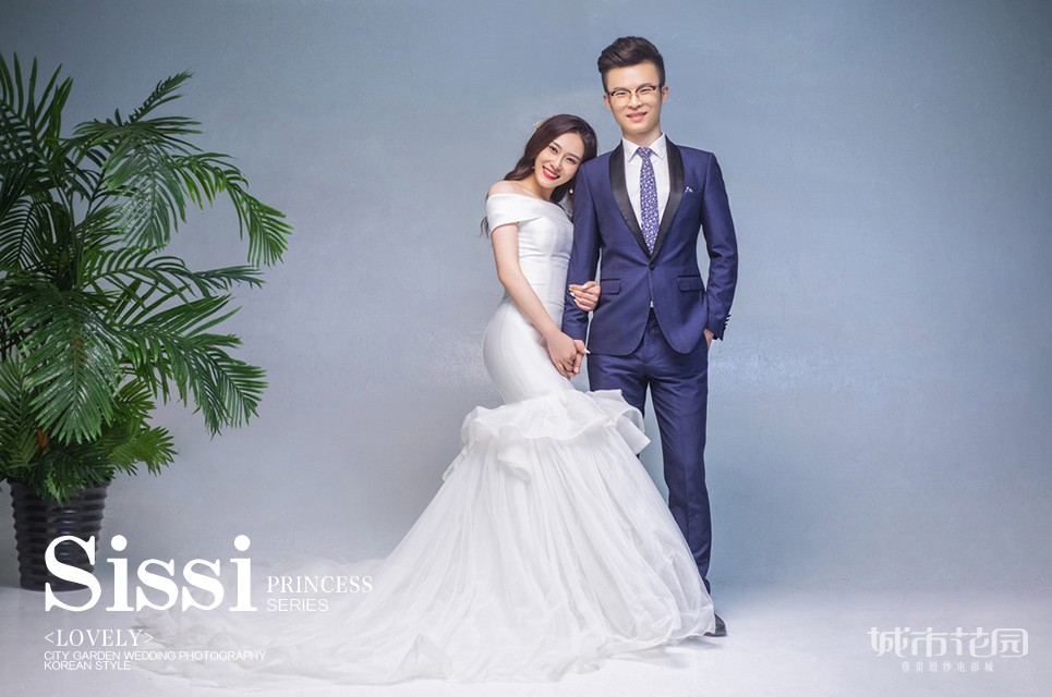 短发的婚纱照_短发新娘婚纱照(2)